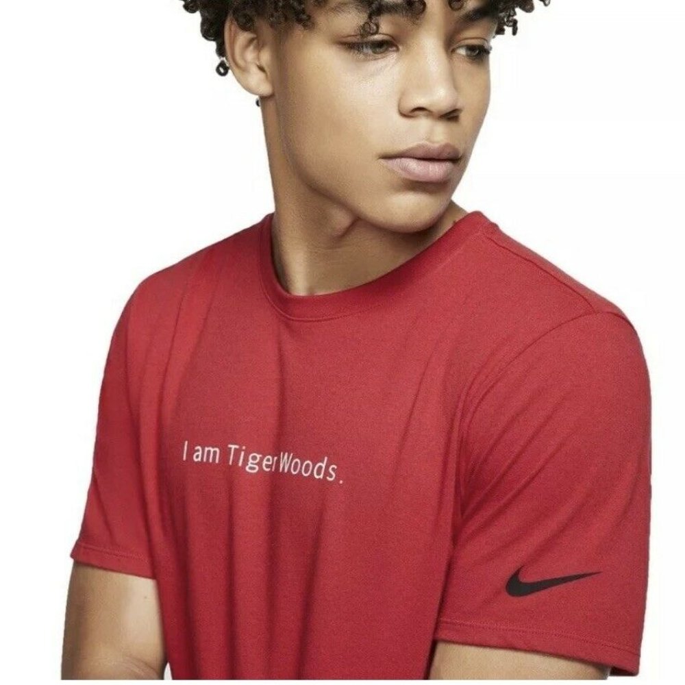 NIKE MENS "I AM TIGER WOODS" T SHIRT